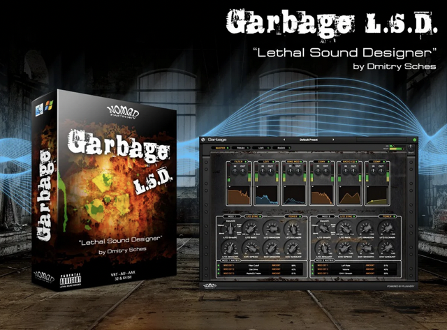 Nomad Factory Garbage LSD